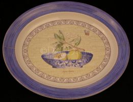 Wedgwood Sarah's Garden OVAL BLUE 16" PLATTER New